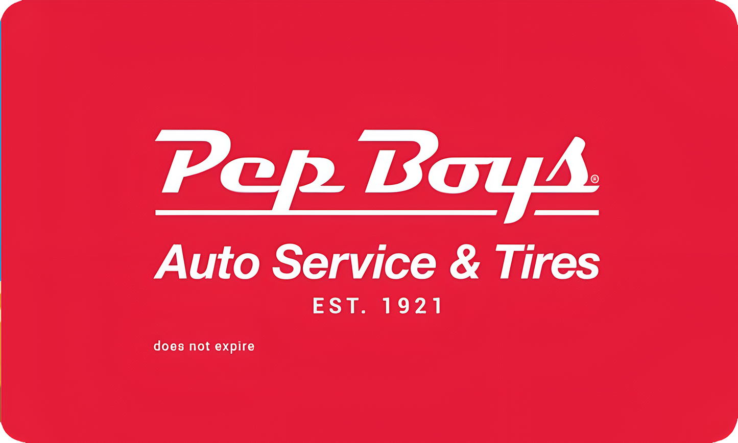 Pep Boys Gift Card