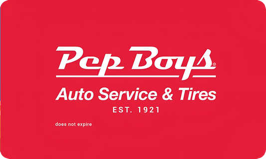 Pep Boys Gift Card
