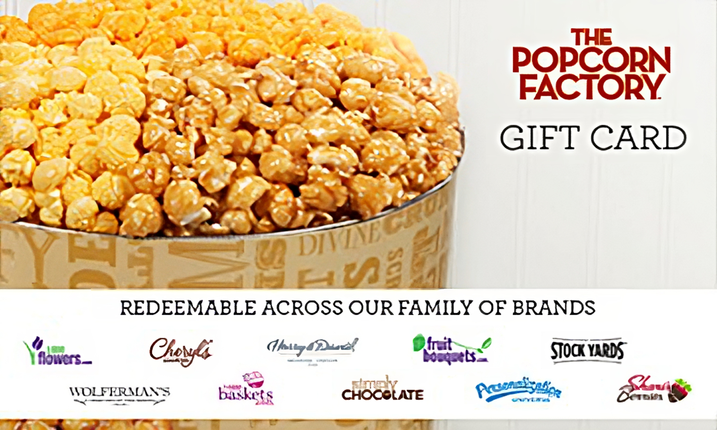 The Popcorn Factory Gift Card