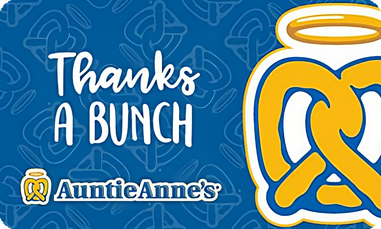 Auntie Anne's Gift Card