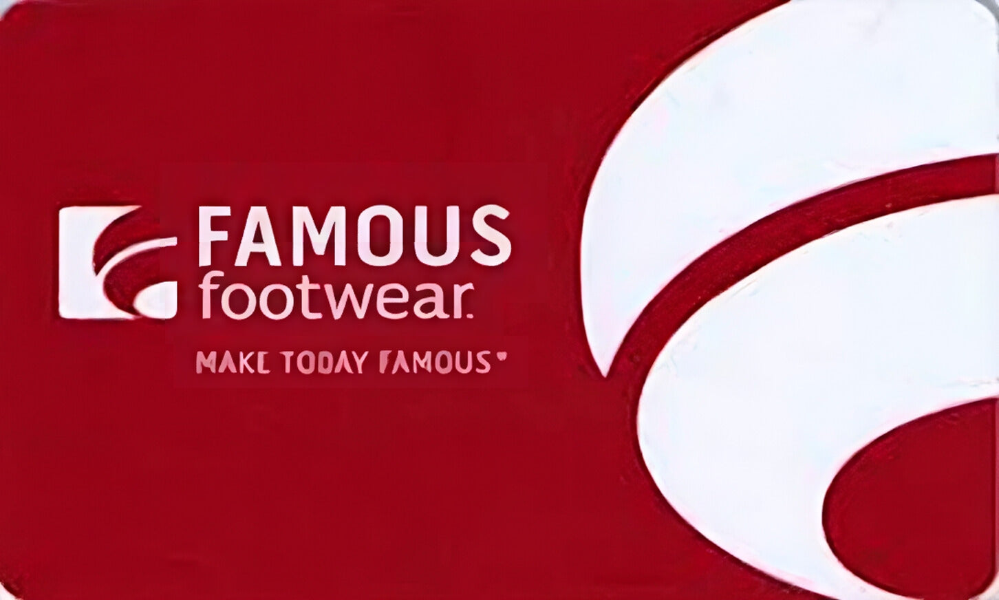 Famous Footwear Gift Card