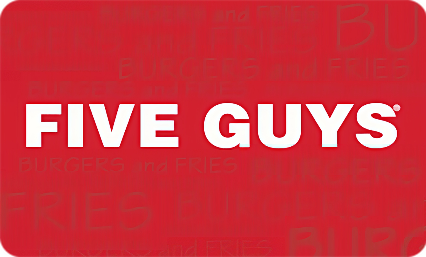 Five Guys Gift Card
