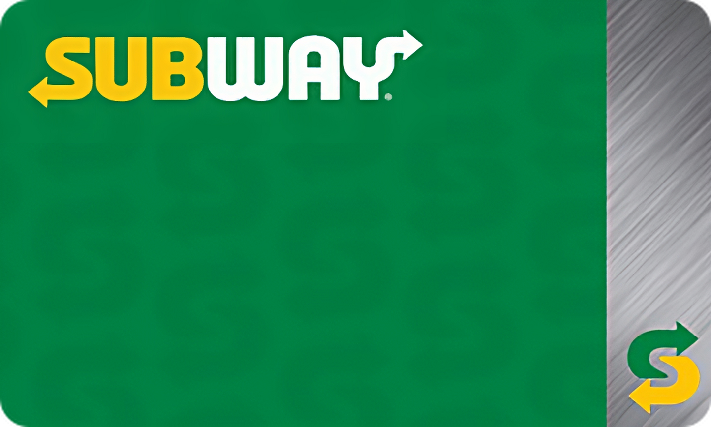 Subway Gift Card