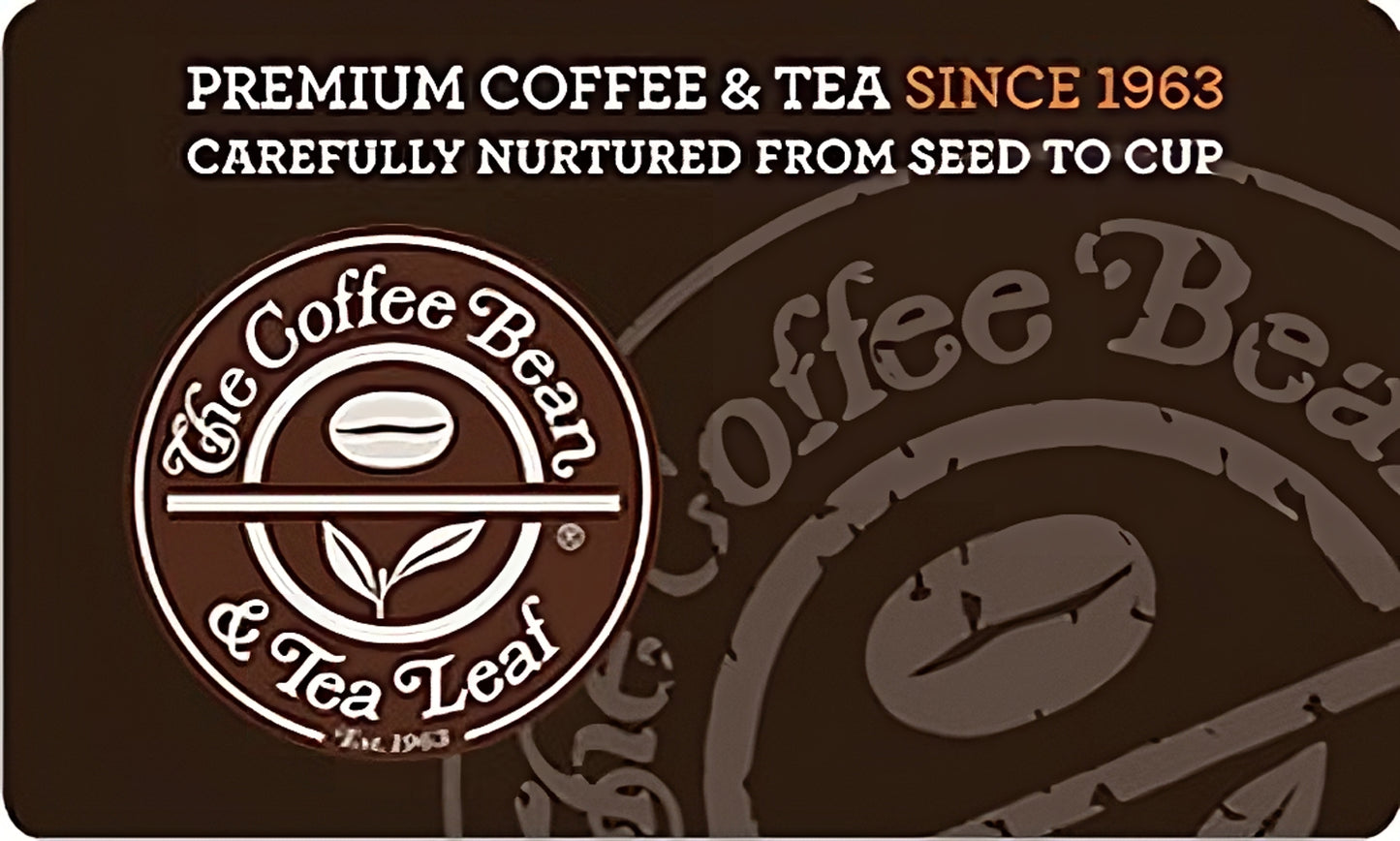 The Coffee Bean & Tea Leaf Gift Card