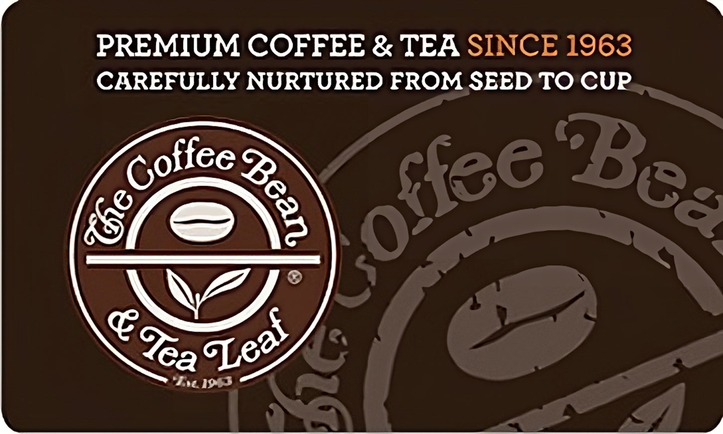 The Coffee Bean & Tea Leaf Gift Card