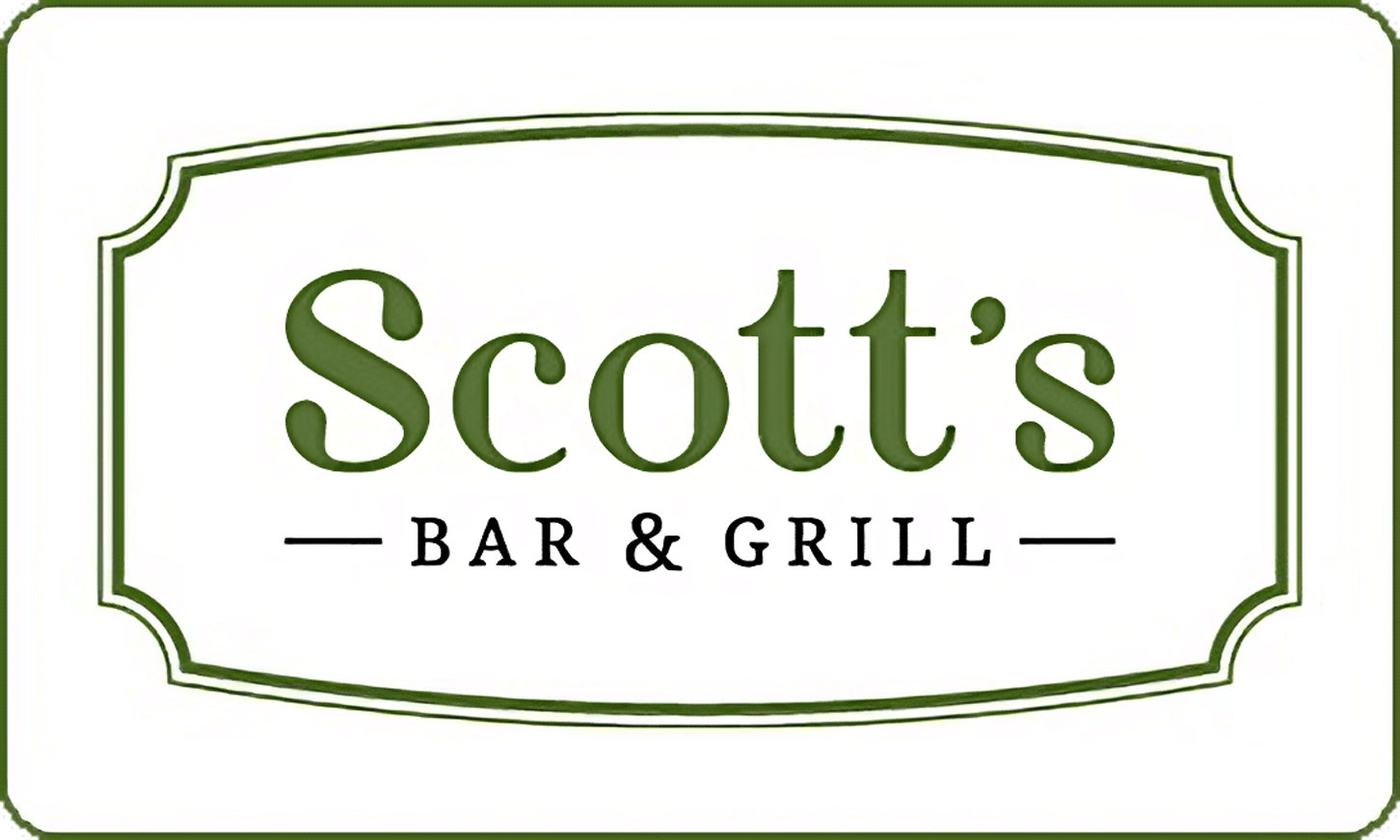 Scott's Bar & Grill Gift Card