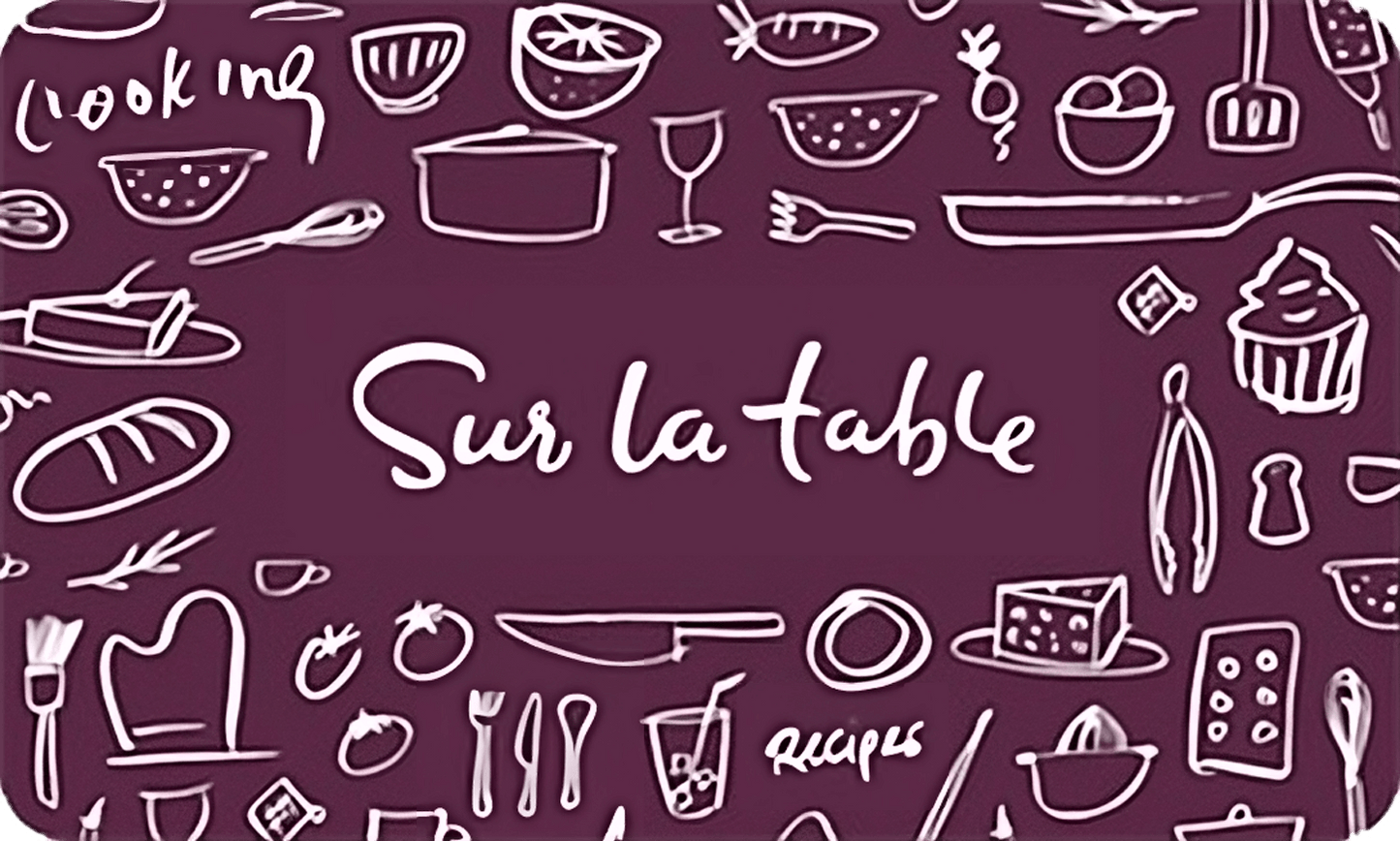 Sur la Table Grill Gift Card