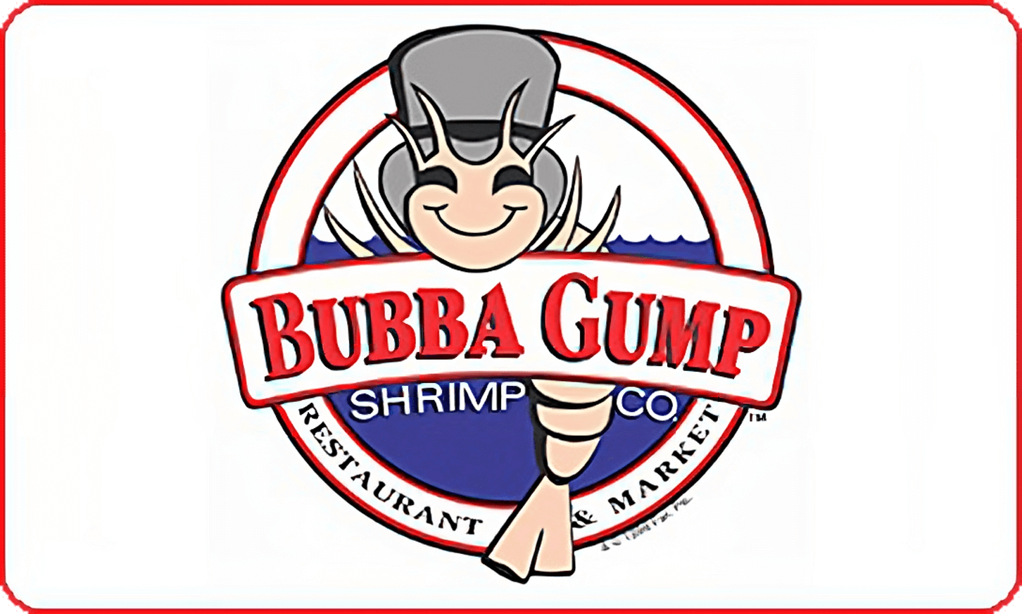 Bubba Gump Gift Card