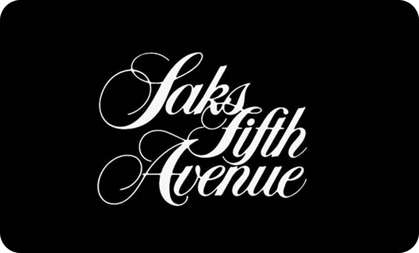 Saks Fifth Avenue Gift Card