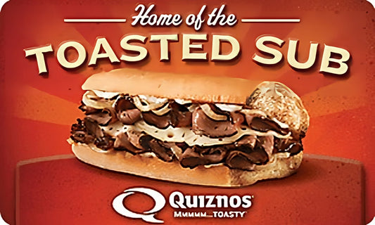 Quiznos gift Card